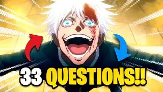 People Asked 33 Questions About GOJO from Gege - Gojo's Life Details Revealed | Loginion
