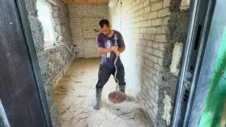Что проще? Отремонтировать или снести? Реставрируем старый деревенский дом. Жизнь простых людей.