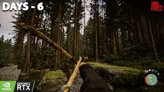 6 Days Surviving in Sons of the Forest!