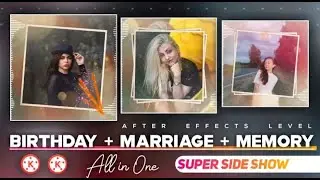 Birthday + Marriage + Memories Photo Slide Show Like After effects in Kinemaster (Next Level ❤️)