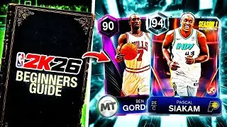 NBA 2k26 MYTEAM Beginners Guide! EVERYTHING You Need to KNOW about MyTeam!