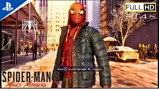 HERE IS MY FIRST FREE-ROAM IN [MILES MORALES] #60fps  #spidermanmilesmorales #ps4gameplay #ps4gaming