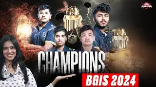 BGIS 2024 Grand Finale | Team Xspark The New Champions | Scout Banters!