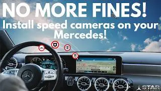 TUTORIAL English - Speed Cameras and Tutors for Mercedes MBUX Navigation System