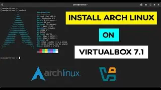 Install ArchLinux on VirtualBox 7.1 with ArchInstall 2025