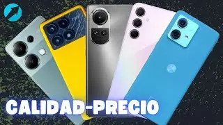 🥇Mejores Teléfonos GAMA MEDIA 2024 Calidad Precio
