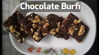 Milk Powder Chocolate Burfi Recipe