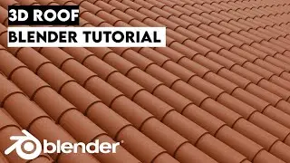 How to create ceramic roof in blender2.83| blender beginner tutorial