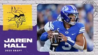 Minnesota Vikings Select Quartberack Jaren Hall In Round 5 of the 2023 NFL Draft