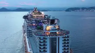 Обзор лайнера MSC Seaview. Один из самых популярных лайнеров класса люкс. Морские круизы по миру