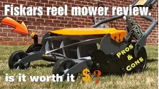 Fiskars Reel Mower Review, The Good and The Bad