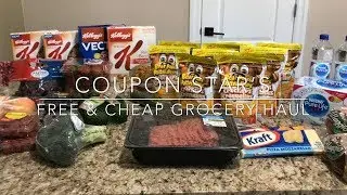 FREE & CHEAP GROCERY HAUL - April 4th 2019 - COUPON STAR