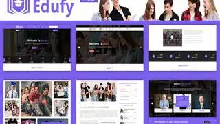 Edufy Education Courses PSD Template | Themeforest Website Templates and Themes