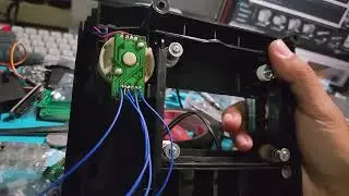 Rangkaian Pintu Otomatis Arduino PIR VLOG489