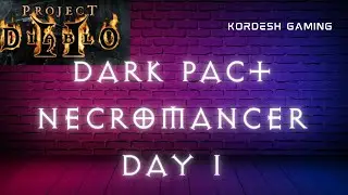 Day 1 Dark Pact Necromancer, Season 5 - Project Diablo 2