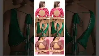Beautiful Back Neck Blouse Designs New Model || Designer Blouse Designs back neck