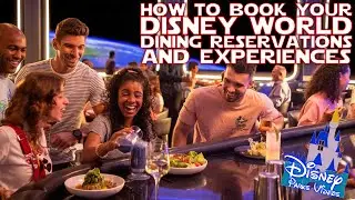 How to Book Dining Reservations & Enchanted Extras │ Getting Space 220 Reservation Reaction