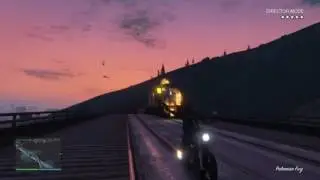 Ghost  Rider's train with Director mode