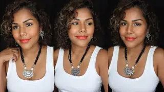 Summer Oranges | Everyday Makeup Look | For Indian Skintone