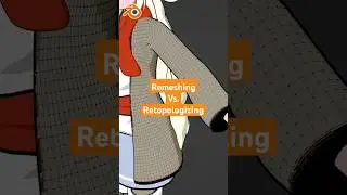Remeshing is NOT Retopologizing! (Blender) 