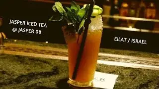 JASPER ICED TEA COCKTAIL Recipe from Jasper 08 in Eilat / Israel