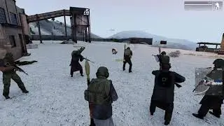 Arma 3 Antistasi - Someone shoot that journalist