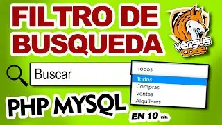 Filtro de búsqueda para buscador PHP MYSQL