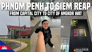 CAMBODIA VLOG: Flying from Phnom Penh to Siem Reap - FULL TRAVEL GUIDE | Ivan de Guzman