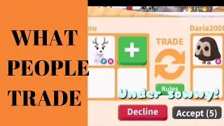 What people trade for FLY RIDE arctic Reindeer! | roblox #arctic #reindeer #neon #adoptme