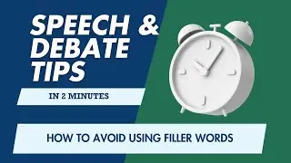 Speech and Debate Tips: What Are Filler Words And How To Avoid Them