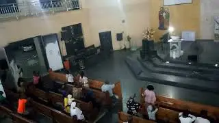 Evening Adoration praise and worship at Guardian Angel Catholic Police Chaplaincy Lugbe Abuja