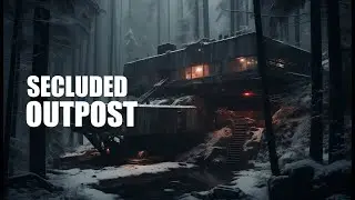 THE LOST FOREST - Outpost XTAL-10 | Dark Ambient Focus Music 4K