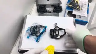 Педали Shimano распаковка обзор