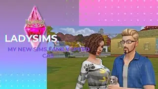 My new sim family Sims 4