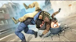 Иностранец против Bruno в КС ГО // CS GO // приколы в кс го с Русскими