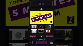 You can code in FIVE minutes!  #coding #chic #canvas #zimjs #doctorabstract