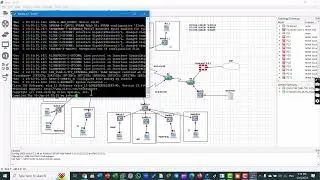 Network Configuration with Fortigate in GNS3 | ISP configuration and troubleshooting