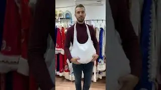 Накладной живот Деда Мороза