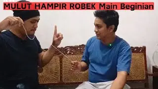 Atraksi Kail Masuk Mulut -- DILARANG MENIRU!!