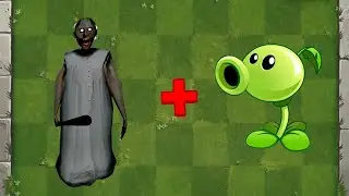 Granny + Peashooter Fusion - Plants vs Zombies Animation