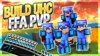 1v1v1v1 BuildUHC PvP !! TEMAN MENJADI MUSUH !! - Minecraft PE PvP [Montage]