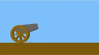 Cannon Fire 2D Animation
