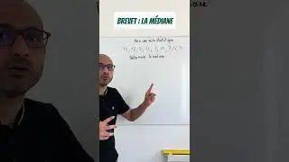 1 min = 1 question du BREVET - LA MÉDIANE