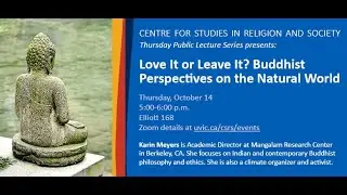 CSRS Thursday Lecture Series, - Oct 14 Karin Meyers