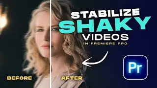 How to Smoothly Stabilize Your Video Clip in 1 Minute | Adobe Premiere Pro Tutorial