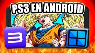 EMULACION PS3 EN ANDROID CON BRUTAL RENDIMIENTO!!😲 RPCS3 ANDROID WINLATOR