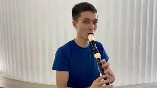 Ой то не вечер - русская народная песня (блокфлета альт)