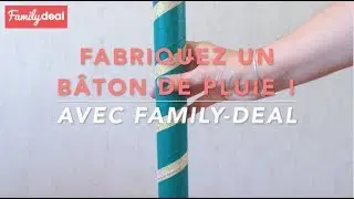 Fabriquer un bâton de pluie facilement - DIY