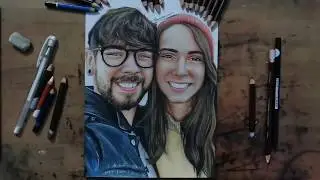 gabsmolders, jacksepticeye; cosmic love [drawing timelapse]