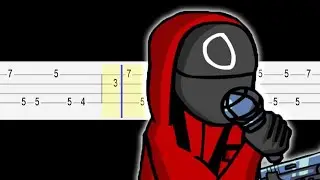 vs Squid Game OST - Way Back Then Friday Night Funkin (Easy Ukulele Tabs Tutorial)